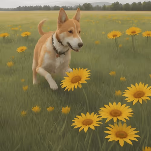 Dog in Frog