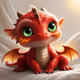 baby red dragon