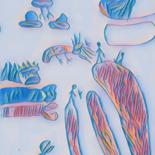 Two worlds colliding