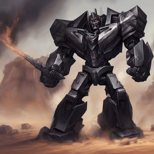 Blacken Megatron