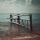 Fence in the sea