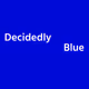 Decidedly Blue