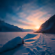 Sunrise in the North Pole