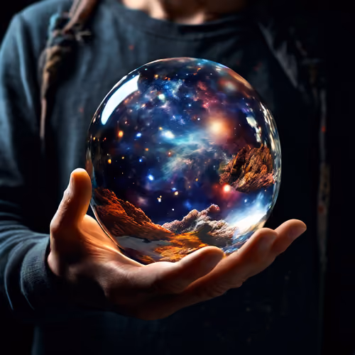 Universe on hand