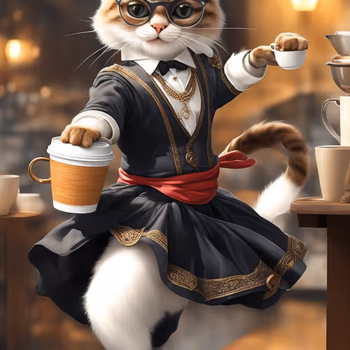 CoffeeCat-Dancer