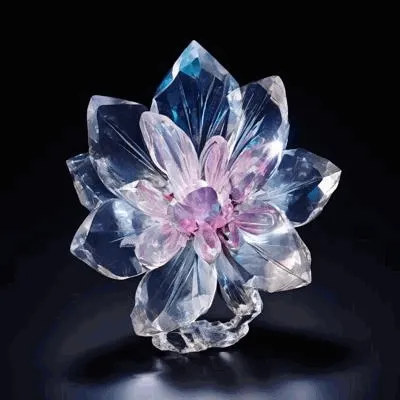 Crystal flower