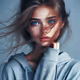 the beauty of blue eyes