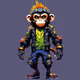 Pixelad ape