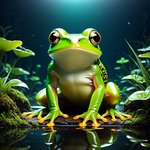 little frog