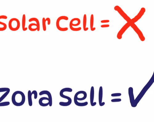 Zora sell