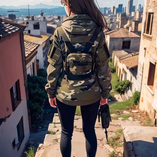 Looking Down on the City