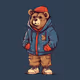 fashionable bears on zora