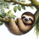 Lazy sloth