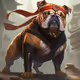 A Legend Bull Dog Ninja