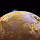 Volcano Erupts on Io (Galileo)