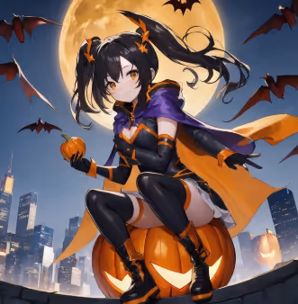 I witch you a Happy Halloween！