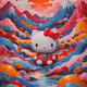 hello kitty abstract