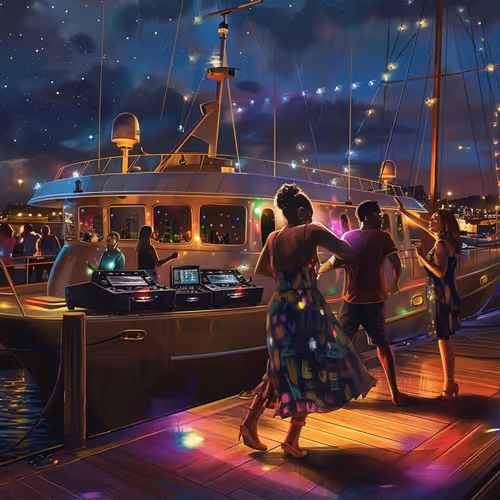 Moonlit Yacht Party