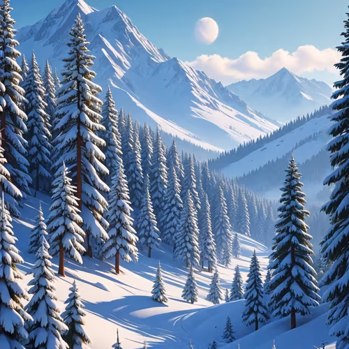 Snowy winter