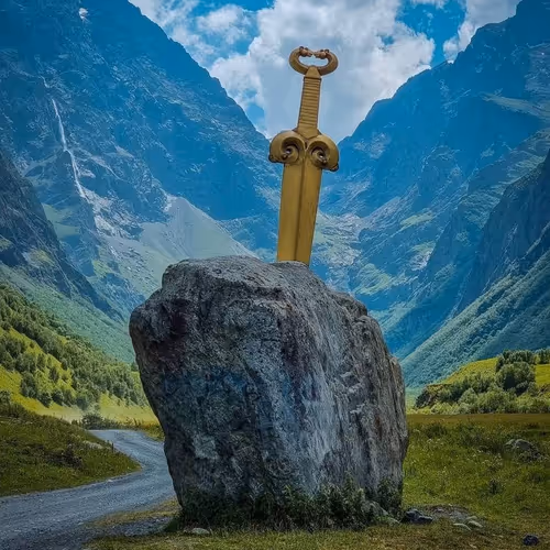 The mountains of Ossetia