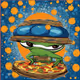 Pepe Bitcoin Pizza Party