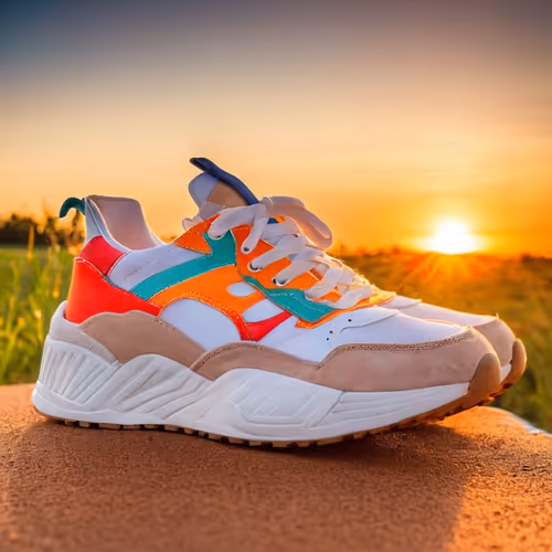 Sunset sneakers