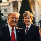 trump and child