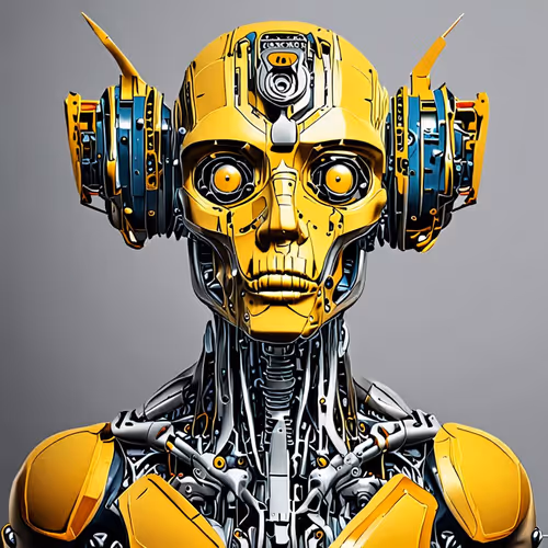 yellow robot