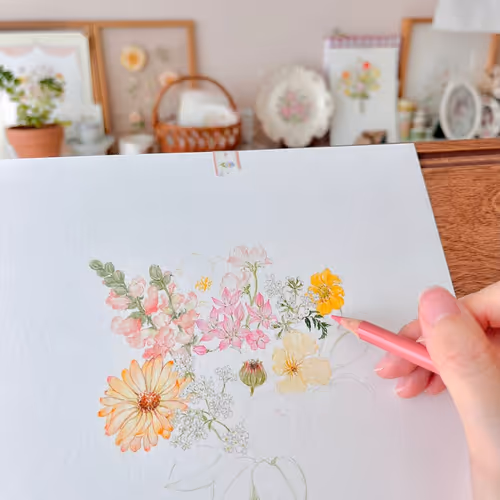 the ideal month with 🖍️🎨🍁🤍