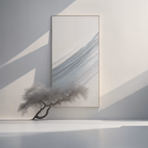 AI Generated Series #109 - Minimalism