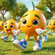 Kumquats Walking in the Park