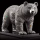 Silver Animal Statues