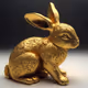 gold rabbit