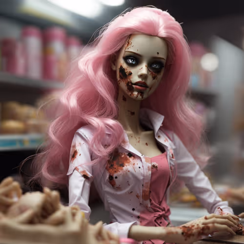 Zombie Barbie