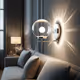 Transparent Pearl Wall light