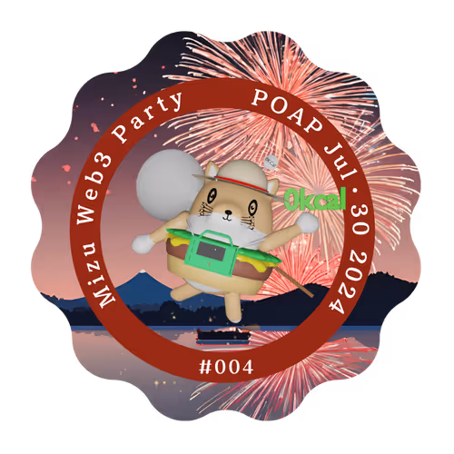 Mizu Web3 Party POAP #004