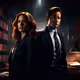 Fox Mulder and Agent Danna Scully The X-Files