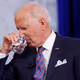 Biden drinking water