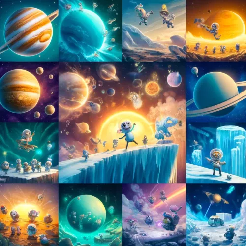 Whimsical Cosmos