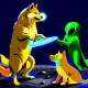 Doge met Alien