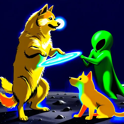Doge met Alien