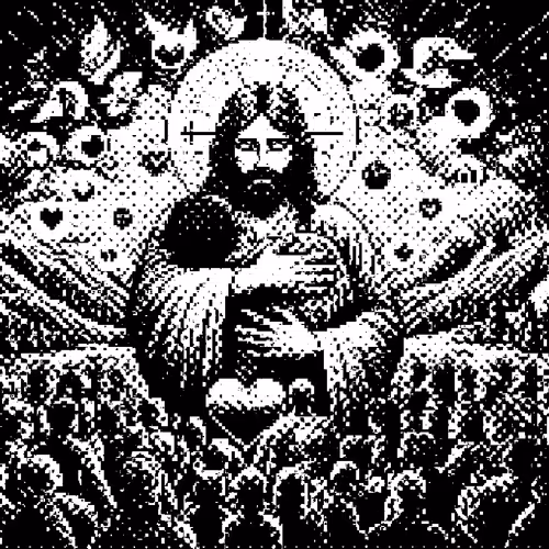 Pixelated Jesus