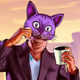 Purple Cat Cafe