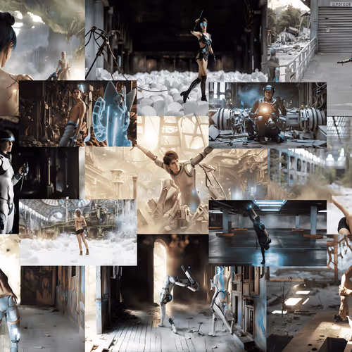 Oda a los paisajes del futuro en cuerpos trashumanos.