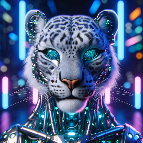 Cyberpunk Leopards