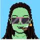 green woman