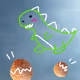 dinosaur and egg