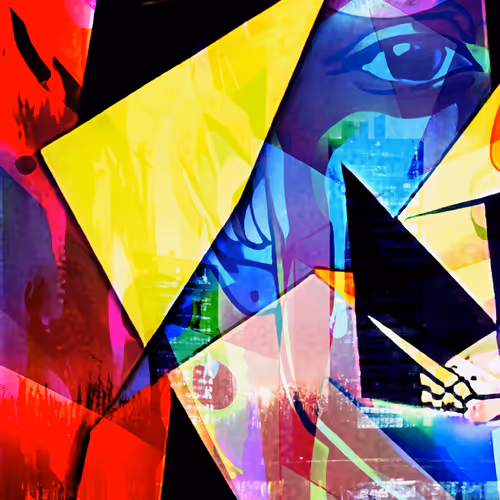 Stained Glass Vertical