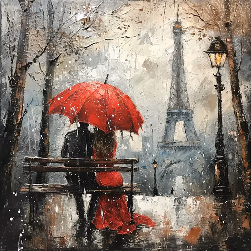 Romantic Eiffel Tower