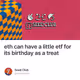 eth can have a little etf for its birthday as a treat